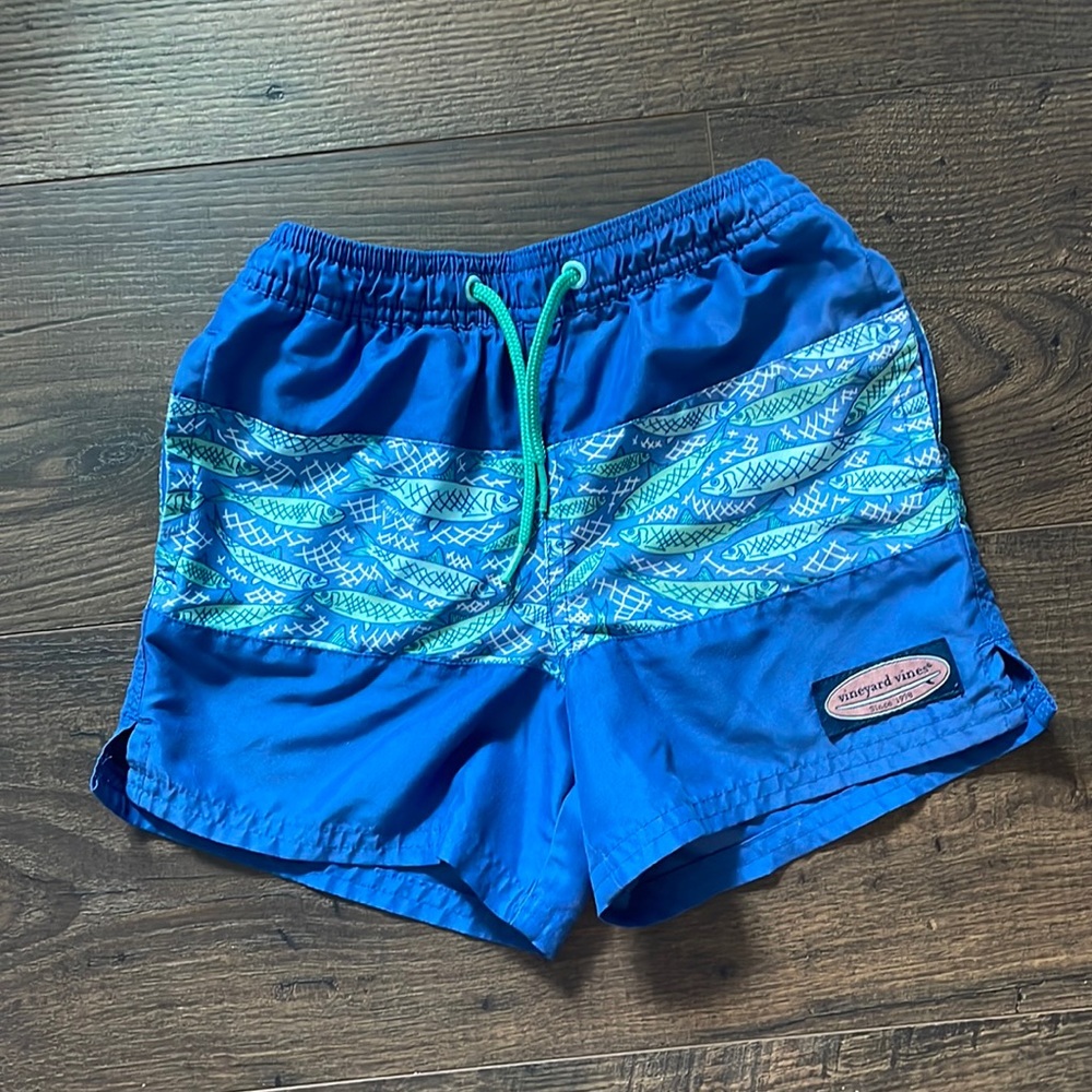 Boys size 4T Vineyard Vines swim trunks.